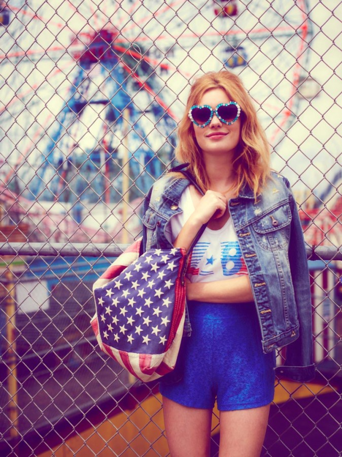 Camille Rowe for Free People Lookbook