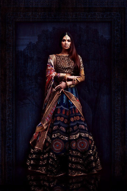 Высокая индийская мода от JJ Valaya