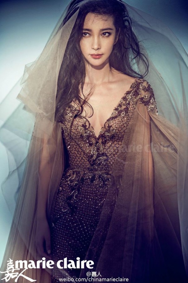 Li Bingbing for Marie Claire China by Chen Man