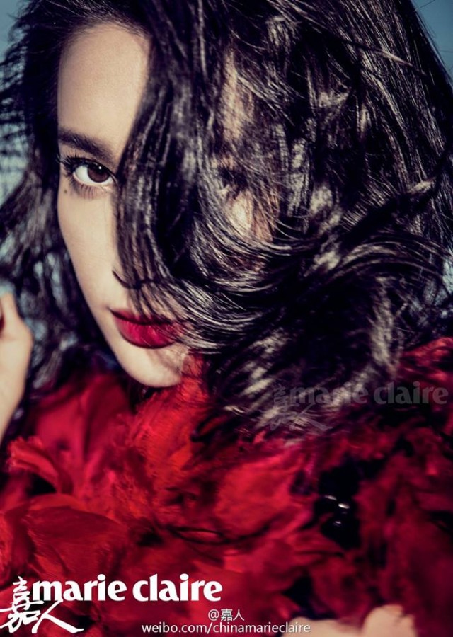 Li Bingbing for Marie Claire China by Chen Man