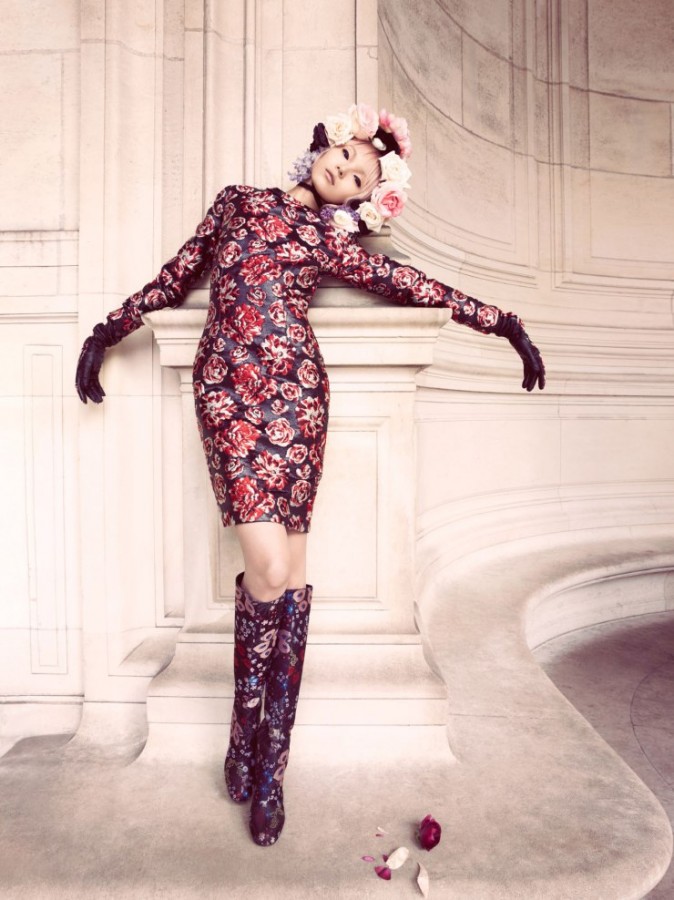 Xiao Wen Ju for Vogue China by Camilla Akrans