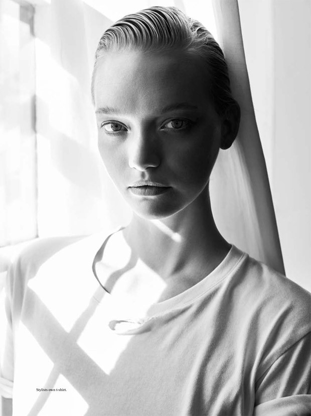 Gemma Ward for Inprint Magazine by Darren McDonald