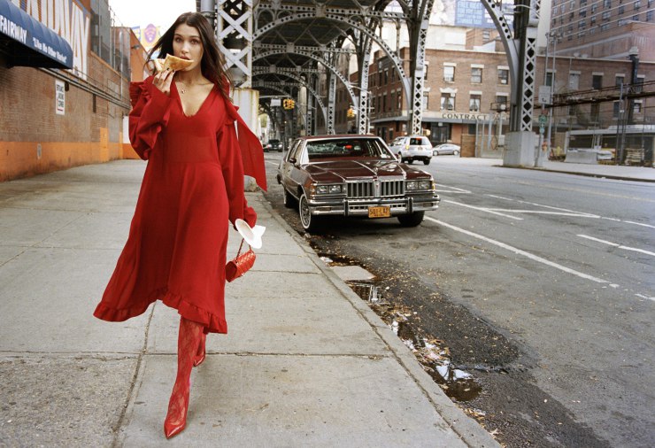 Bella Hadid for Elle US by Dan Martensen