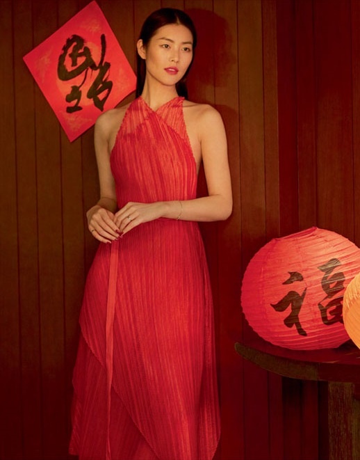 Liu Wen for ELLE China by Mei Yuangui