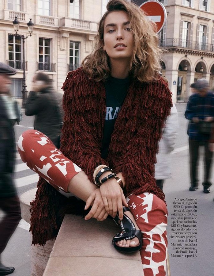 Andreea Diaconu for Vogue Spain by Benny Horne