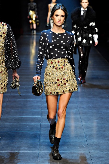 Модели коллекции Dolce & Gabbana