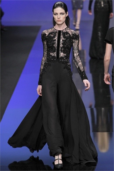 Модели коллекции Elie Saab