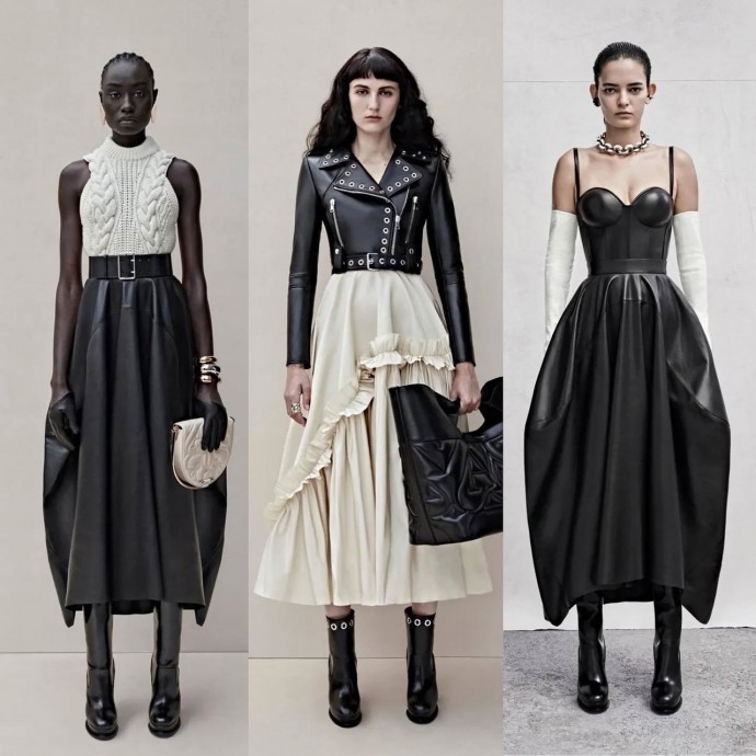 Свежая коллекция Alexander McQueen на 2023 год