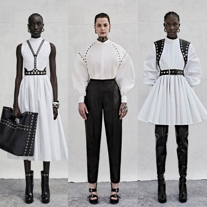 Свежая коллекция Alexander McQueen на 2023 год