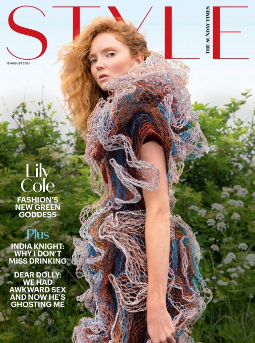 Лили Коул (Lily Cole) украсила страницы августовского выпуска The Sunday Times Style