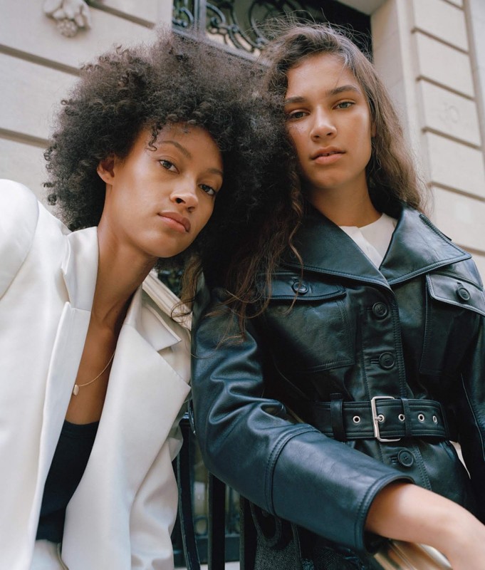 Madi Landram & Nikita M’bouroukounda for WSJ. Magazine by Daragh Soden