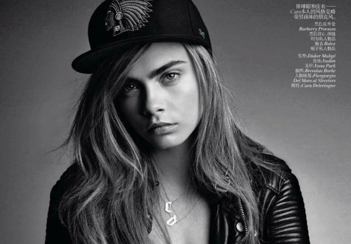 Cara Delevingne by Patrick Demarchelier