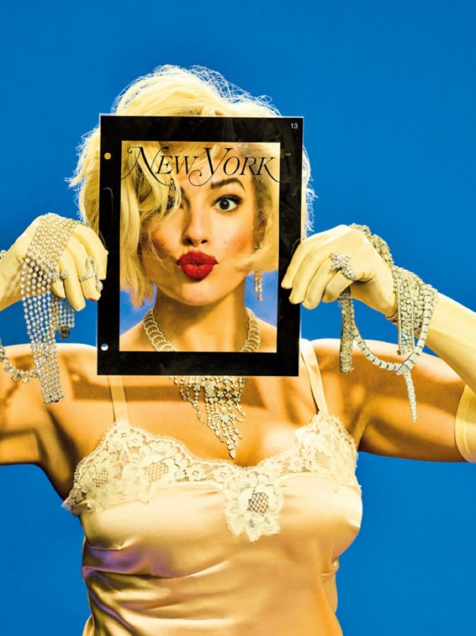 Эшли Грэм в пинап-фотосессии для New York Magazine, 2017 Эшли Грэм в пинап-фотосессии для New York Magazine, 2017