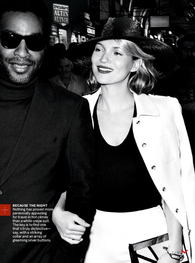 ​Кейт Мосс и Чиветел Эджиофор для Vogue US