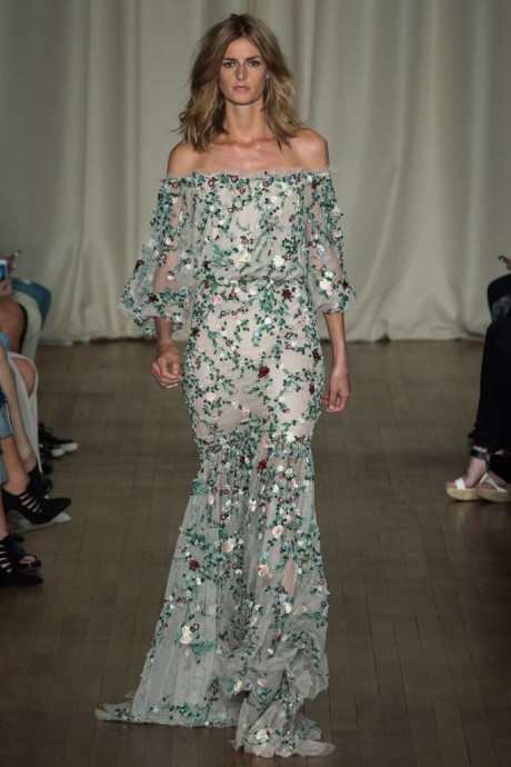 Модели коллекции Marchesa