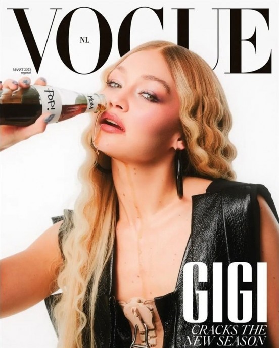 Джиджи Хадид (Gigi Hadid) в фотосессии для журнала Vogue Netherlands (2023)