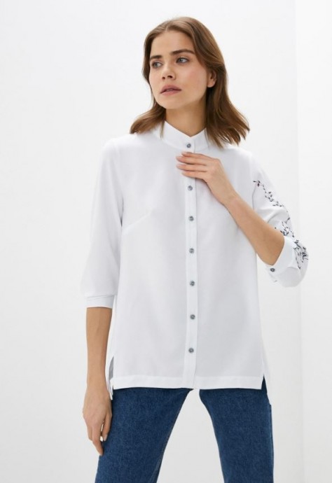 Интересные белые блузы