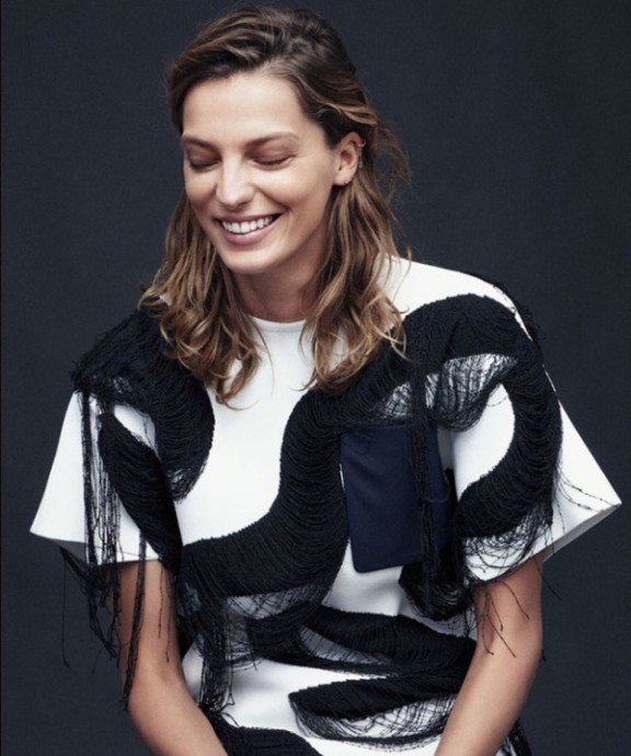 Daria Werbowy for Harpers Bazaar US by Daniel Jackson