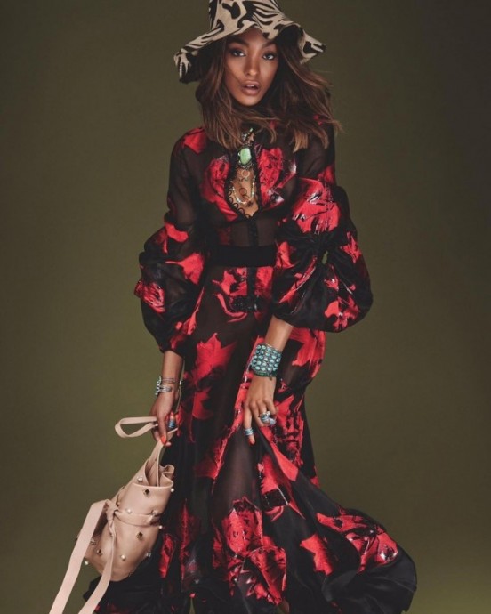 Jourdan Dunn for VOGUE Japan by Anna Dello Russo