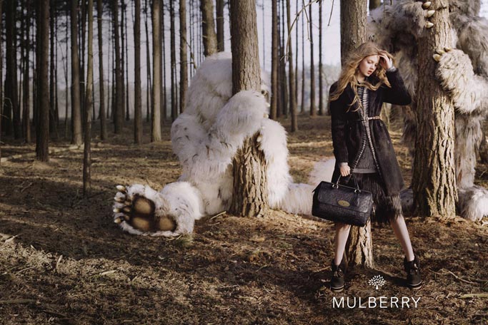 Lindsey Wixson for Mulberry by Tim Walker