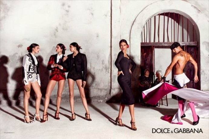 Bianca Balti for Dolce & Gabbana Campaign