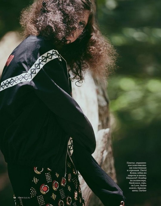 Antonina Petkovic for ELLE Russia by Ben Morris