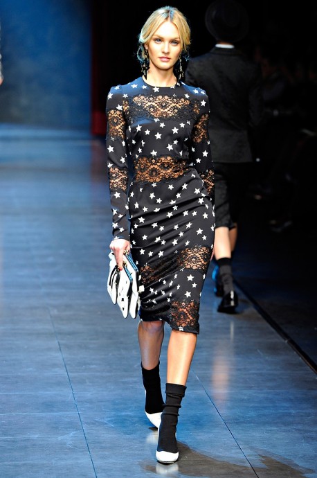 Модели коллекции Dolce & Gabbana