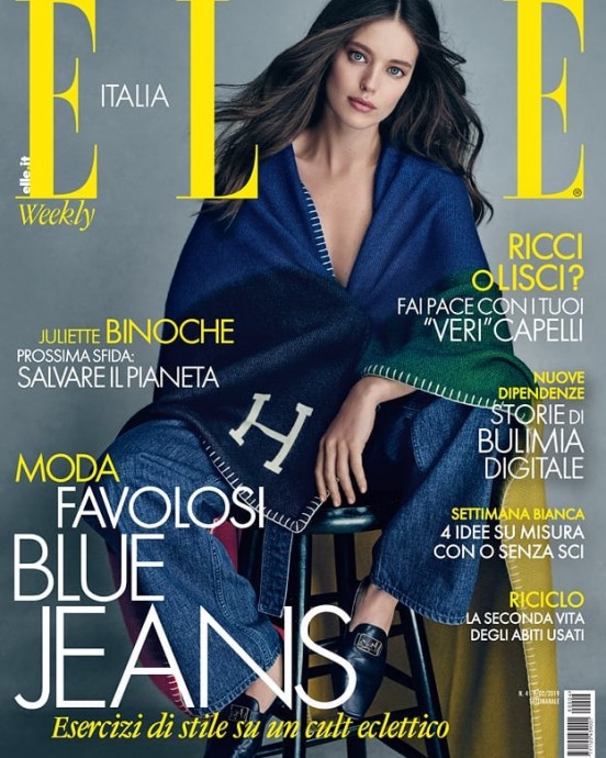 Emily DiDonato for Elle Italia by Victor Demarchelier