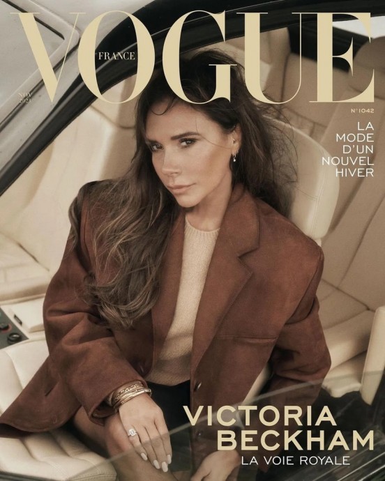 Виктория Бекхэм снялась для фpанцузскoго Vogue