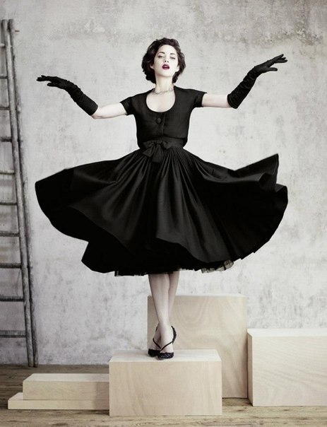 ​Марион Котийяр для Dior Magazine No.1