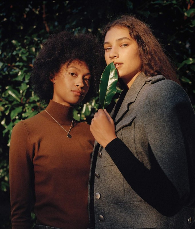 Madi Landram & Nikita M’bouroukounda for WSJ. Magazine by Daragh Soden