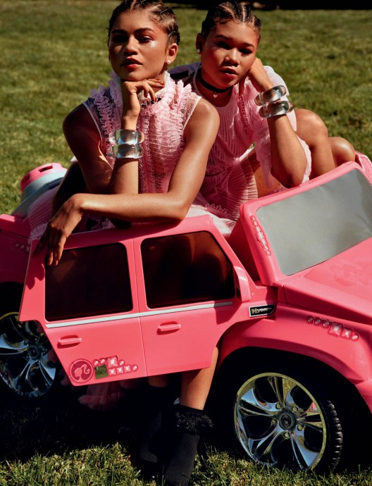 Zendaya Coleman & Storm Reid for Love Magazine by Alasdair McLellan