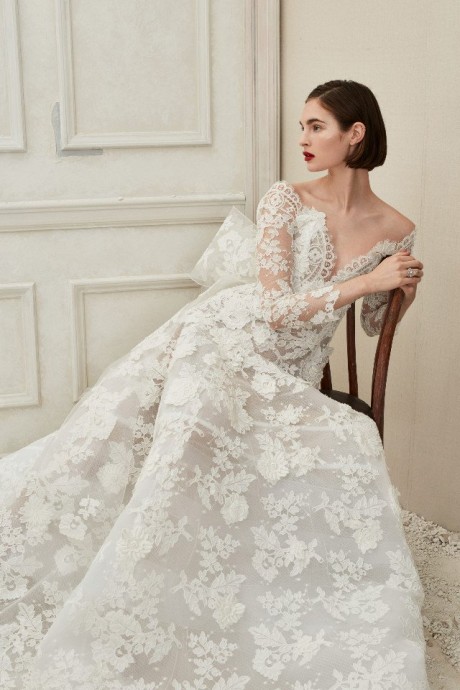 Модели коллекции Oscar de la Renta