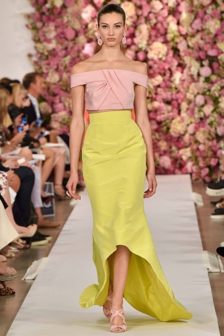 Модели коллекции Oscar de la Renta