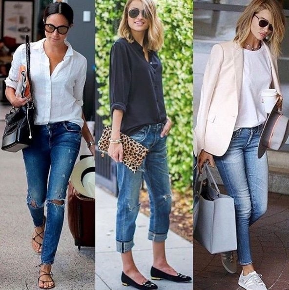 Как носить джинсы в этом сезоне: подборка модных образов