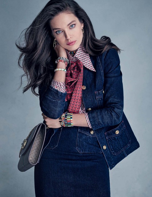 Emily DiDonato for Elle Italia by Victor Demarchelier