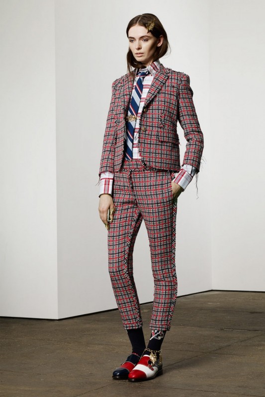 Модели коллекции Thom Browne