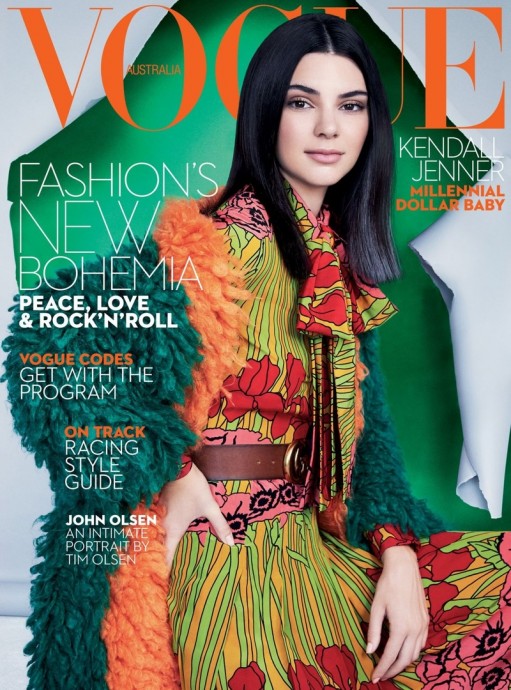 Кендалл Дженнер (Kendall Jenner) в фотосессии для журнала Vogue Australia