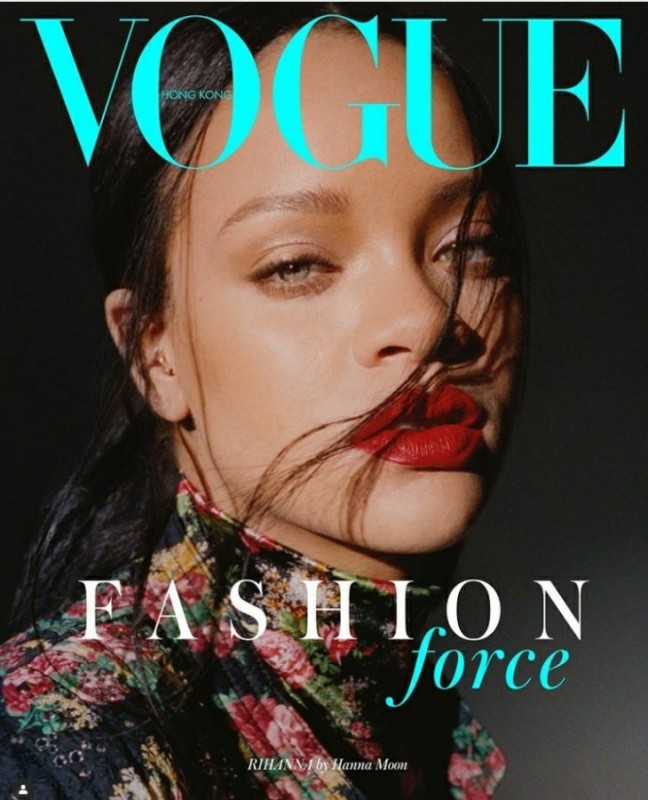 Rihanna for Vogue Hong Kong by Hanna Moon