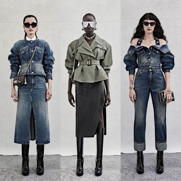 Свежая коллекция Alexander McQueen на 2023 год