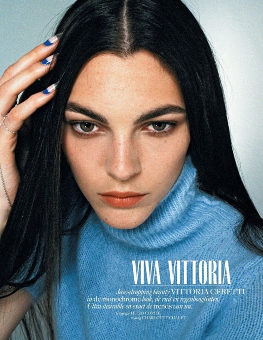 Виттория Черетти (Vittoria Ceretti) в фотосессии для журнала Vogue Netherlands