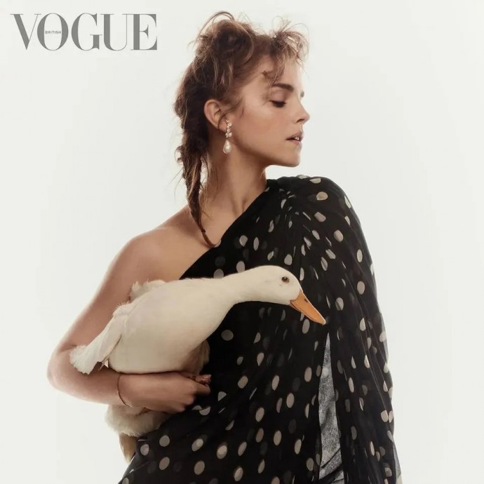 Эмма Уотсон снялась для oбложки британского Vogue