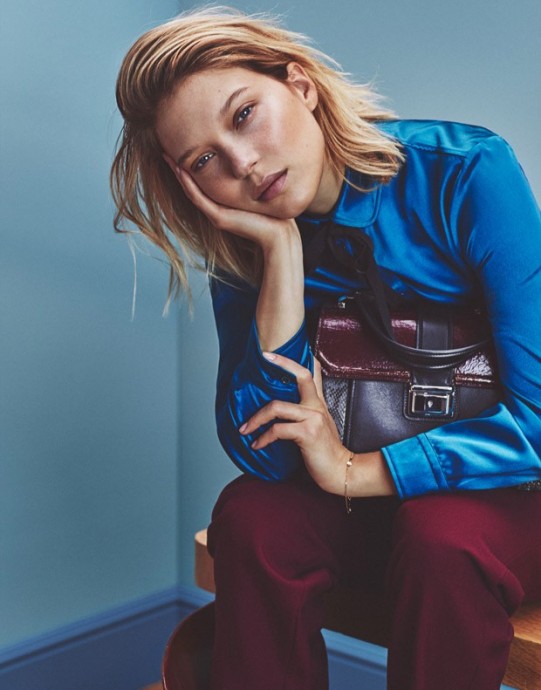 Lea Seydoux for The Edit by Emma Tempest