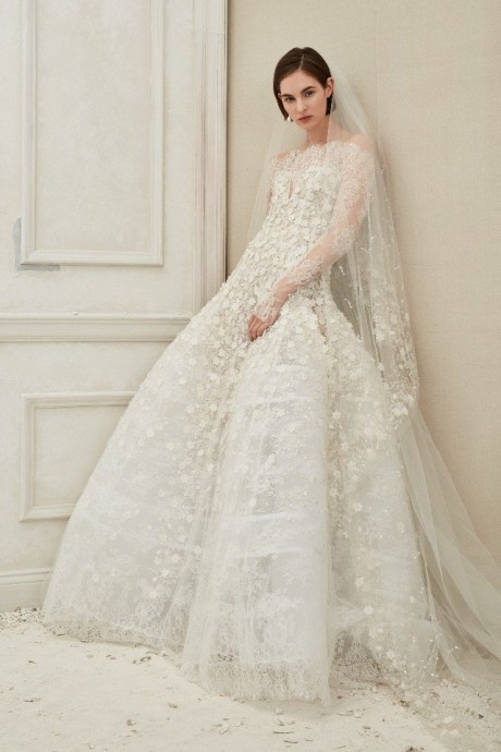 Модели коллекции Oscar de la Renta