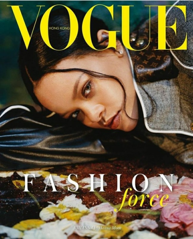 Rihanna for Vogue Hong Kong by Hanna Moon