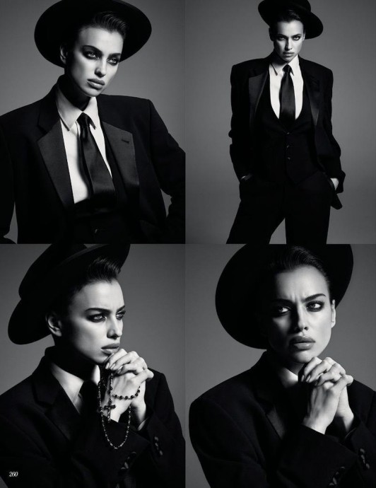 Irina Shayk for Vogue Russia by Luigi & Iango
