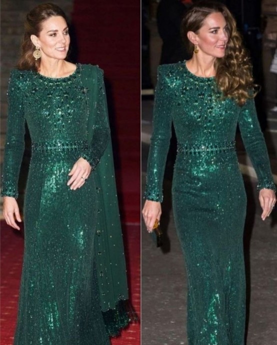 Герцогиня Кембриджская Кэтрин в нарядах от британского модельера Дженни Пэкхэм