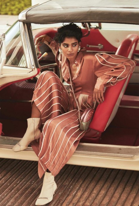 Saffron Vadher & Radhika Nair for Vogue India by Greg Swales