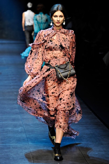 Модели коллекции Dolce & Gabbana