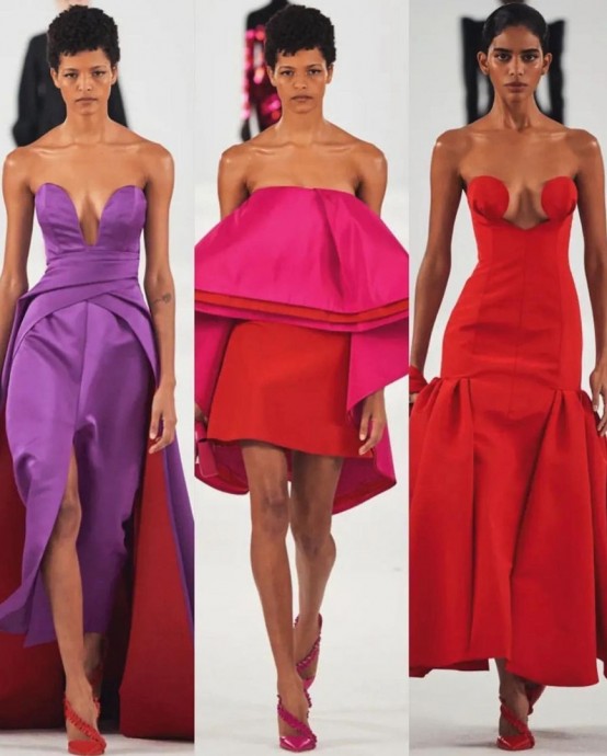 Посмотрим на показ коллекции высокой моды от Carolina Herrera